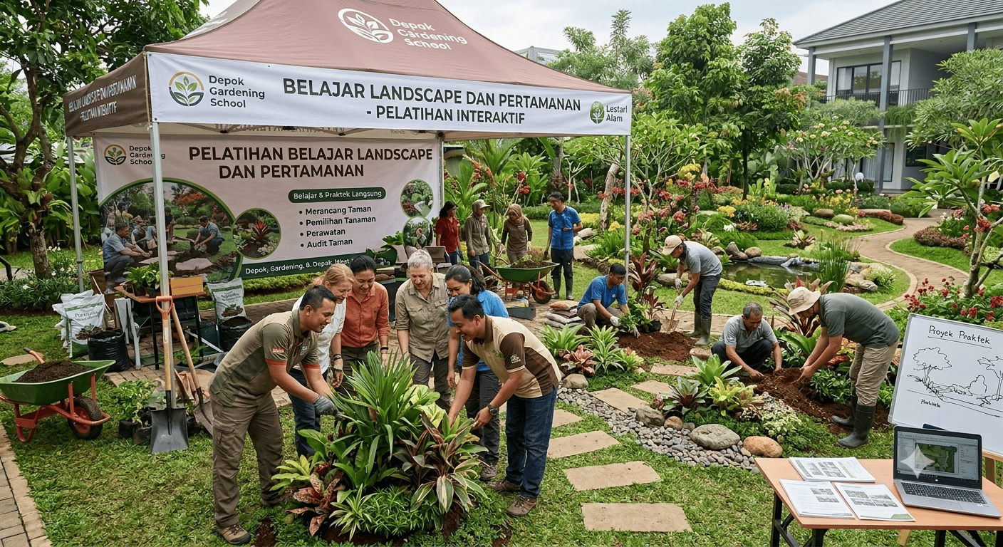 BELAJAR LANDSCAPE DAN PERTAMANAN