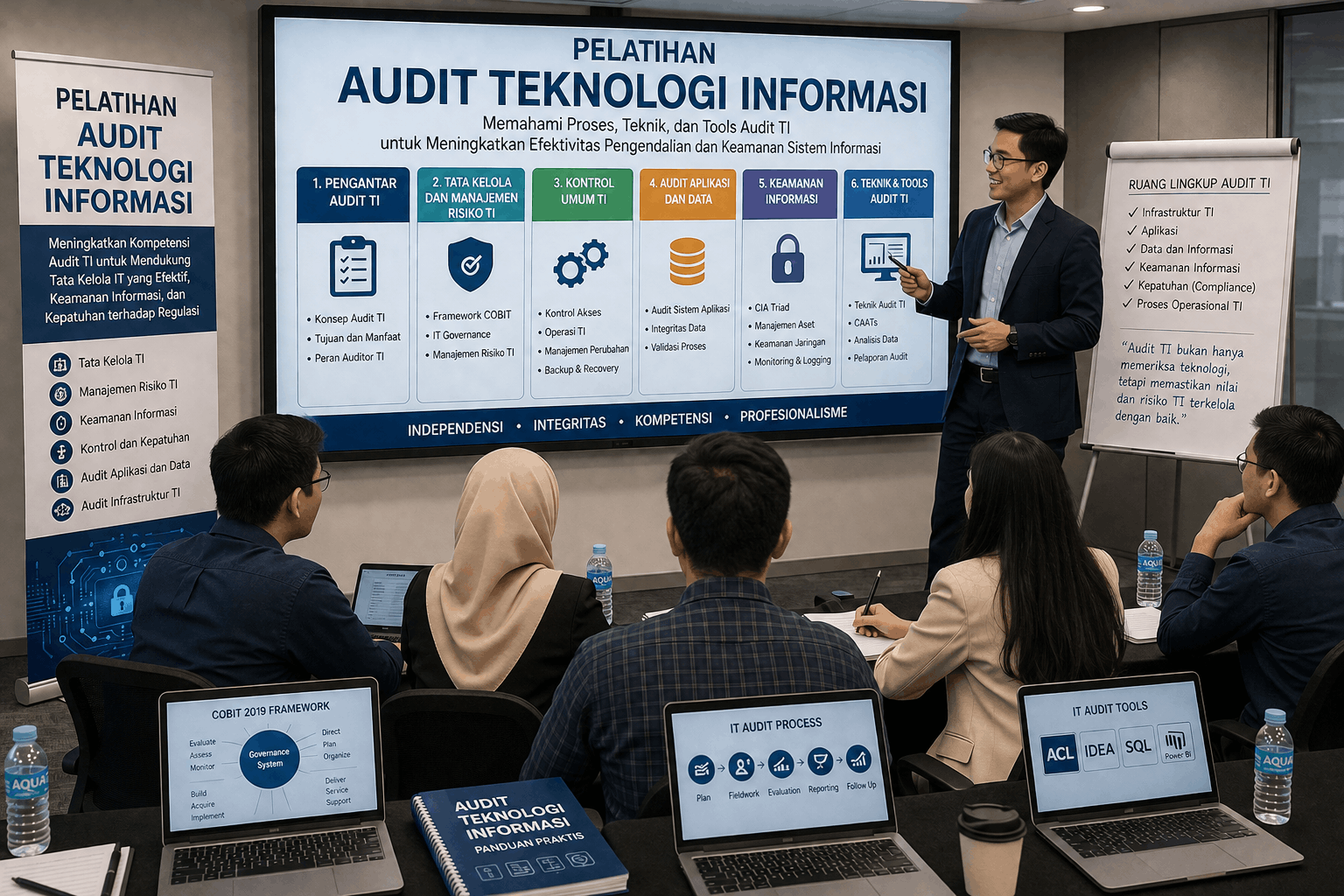 PELATIHAN AUDIT TEKNOLOGI INFORMASI