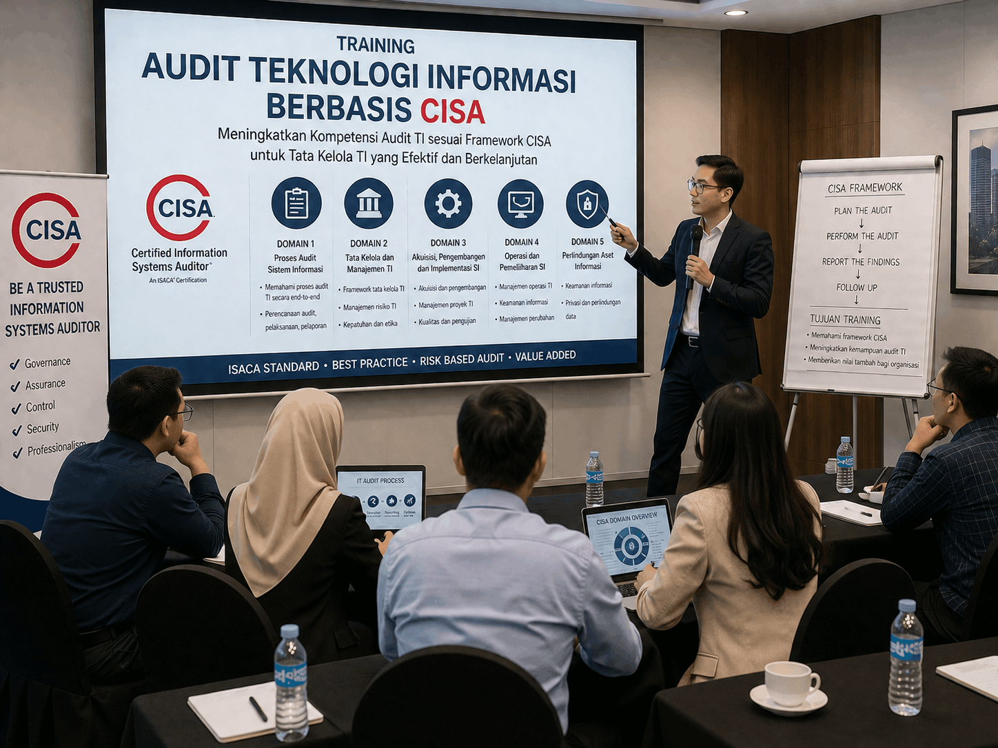 TRAINING AUDIT TEKNOLOGI INFORMASI BERBASIS CISA