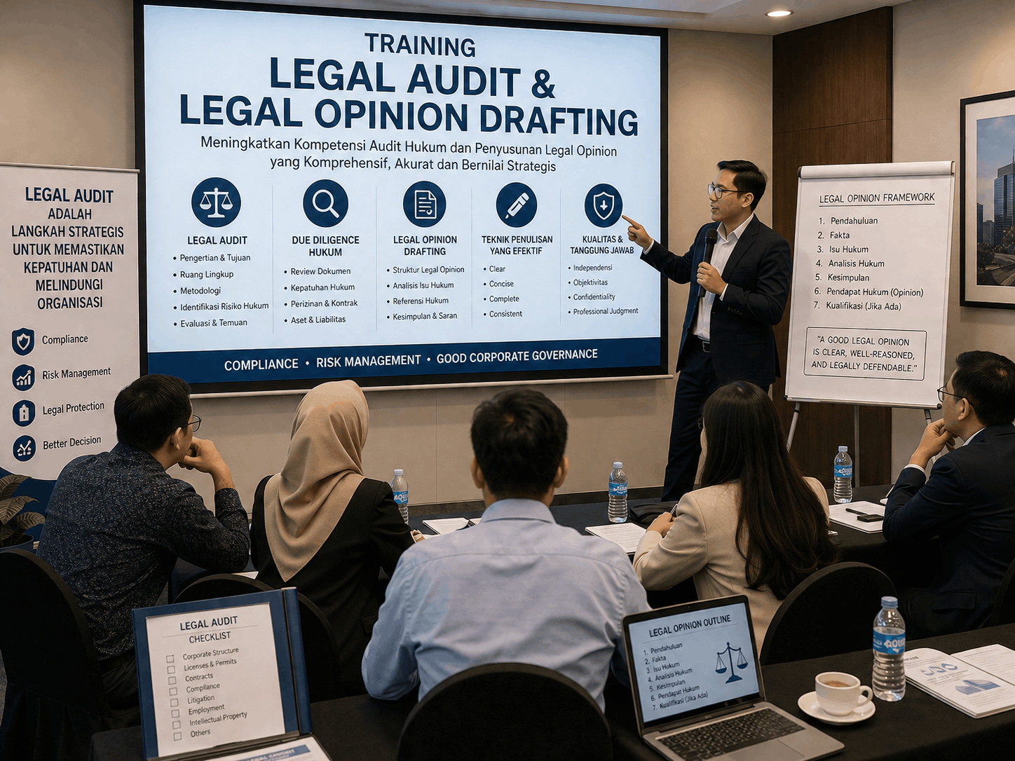 TRAINING LEGAL AUDIT & LEGAL OPINION DRAFTING