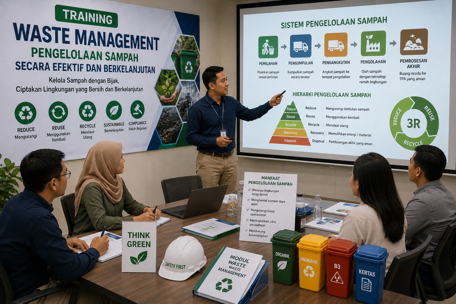 TRAINING WASTE MANAGEMENT: PENGELOLAAN SAMPAH SECARA EFEKTIF DAN BERKELANJUTAN