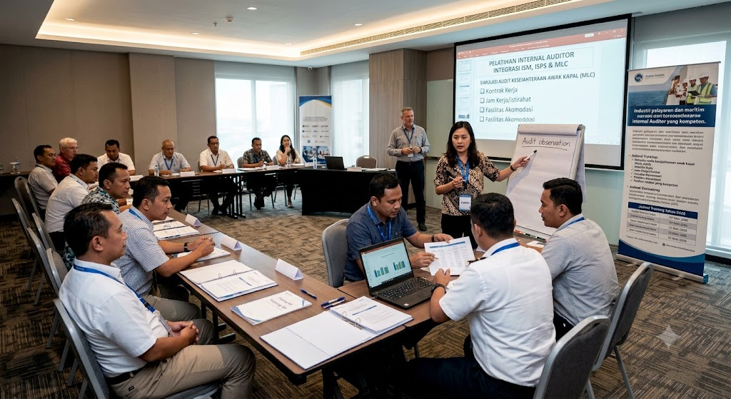 TRAINING INTERNAL AUDITOR ISM CODE, ISPS CODE, DAN MLC