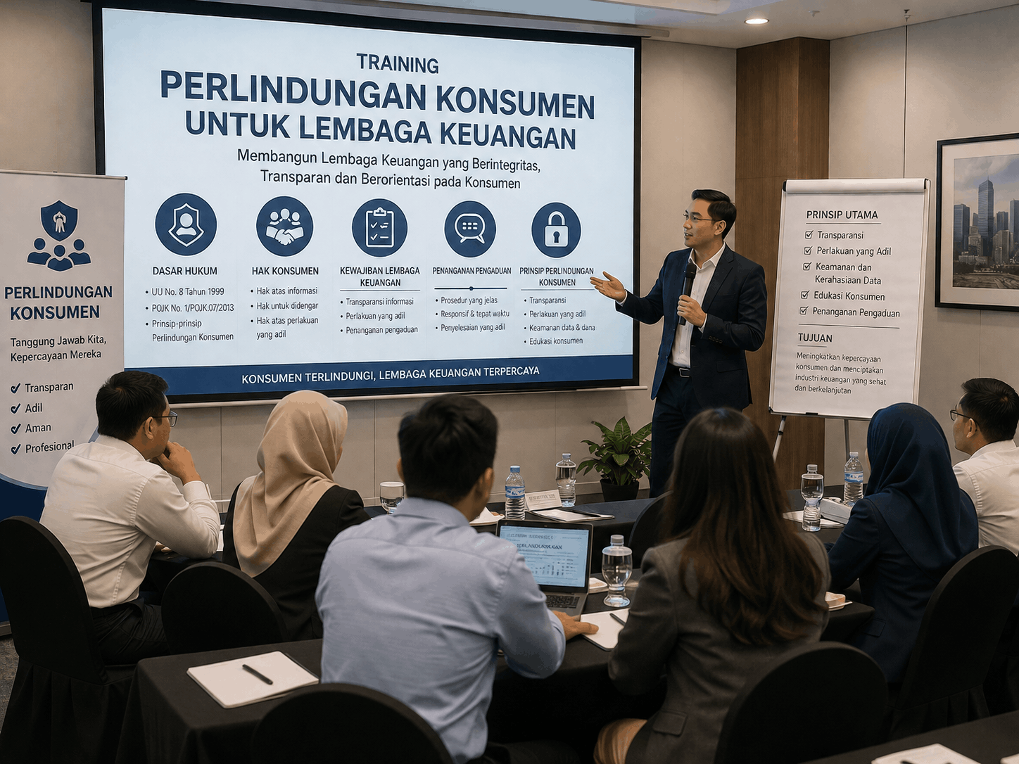 TRAINING PERLINDUNGAN KONSUMEN UNTUK LEMBAGA KEUANGAN